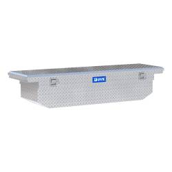 UWS - Bright Aluminum 69" Angled Crossover Tool Box w/Low Profile Heavy Packaging - Image 1