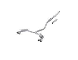 MBRP Exhaust - MBRP Exhaust S4906AL AL 3" Cat-Back 2.5" Dual Exit 22-24 Civic Sport Touring - Image 1