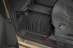 Rough Country Suspension Systems - Rough Country SM29912A Front/Rear Floor Liners Black for 99-06 Silverado/Sra Ext - Image 2