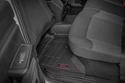 Rough Country Suspension Systems - Rough Country SM51003 Front/Rear Floor Liners Black for 24-26 Ranger Crew - Image 4