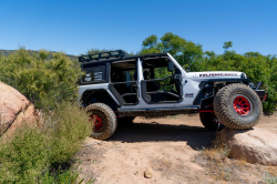 Body Armor 4x4 - Body Armor Rear Tube Trail Doors Black Pair for 18+ Jeep JL/JT/JL-6155 - Image 2