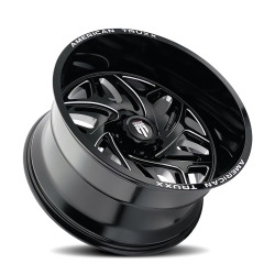 American Truxx - American Truxx AT1914 Euphoria 20x10 5x5.0 -19mm Black/Milled AT1914-2173BM - Image 3
