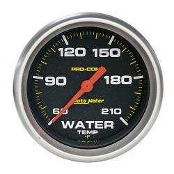 AutoMeter - AutoMeter 5469 Pro-Comp Electic Water Temp Gauge 60-210°F 2-5/8" - Image 1