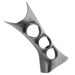 AutoMeter - AutoMeter 12239 Triple Gauge A-Pillar Replacement Mount for 07-11 Dodge Caliber - Image 1