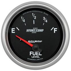 AutoMeter - AutoMeter 7615 Sport-Comp II Electric Fuel Level Gauge 73-10Ohm 2-5/8" - Image 1