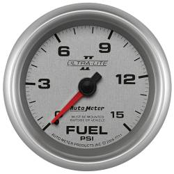 AutoMeter - AutoMeter 7711 Ultra-Lite II Mechanical Fuel Pressure Gauge - Image 1