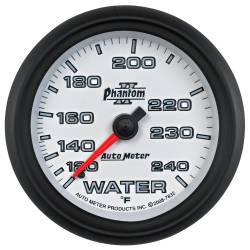 AutoMeter - AutoMeter 7832 Phantom II Mechanical Water Temp Gauge 120-240 -DEG F/6' 2-5/8" - Image 1