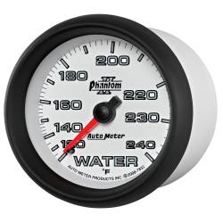 AutoMeter - AutoMeter 7832 Phantom II Mechanical Water Temp Gauge 120-240 -DEG F/6' 2-5/8" - Image 2