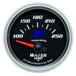AutoMeter - AutoMeter 880016 Air Core Electric Water Temp Gauge 100-250F 3-3/8" Black Mopar - Image 1