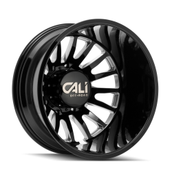 Cali Offroad Wheels - Cali Offroad 9110 Summit 20x8.25 Rear 8x200 -192mm Black/Mill 9110D-2877BMR192 - Image 1