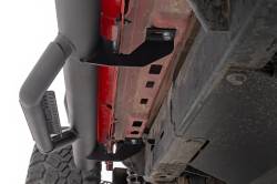 Rough Country Suspension Systems - Rough Country RCJ1866B 3" Drop Step Nerf Bars Black for 18-26 Wrangler JL 4DR - Image 4