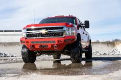 Rough Country Suspension Systems - Rough Country 97670RED 3.5" V2 Lift w/OVLD for 11-19 Silverado/Sierra 2500/3500 - Image 3