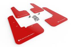 Rally Armor - Rally Armor MF66-UR-RD/WH Red Mud Flap White Logo - Image 1