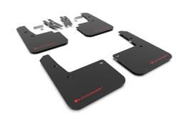 Rally Armor - Rally Armor MF63-UR-BLK/RD Black Mud Flap Red Logo - Image 1
