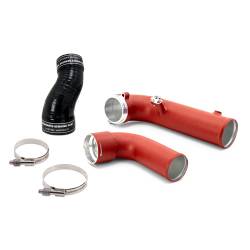 Mishimoto - Mishimoto MMICP-SUP-20RD Perf. Charge Pipe Wrinkle Red for 20+ GR Supra 3.0L - Image 1