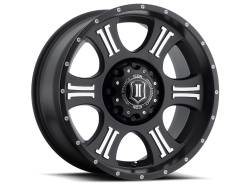 ICON Alloys - ICON Alloys Shield 20x9 5x150 16mm Black/Machined 1020905556MB - Image 1