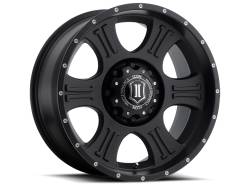 ICON Alloys - ICON Alloys Shield 20x9 5x150 16mm Satin Black 1020905556SB - Image 1