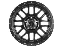 ICON Alloys - ICON Alloys Alpha 20x9 8x180 12mm Satin Black 1220908955SB - Image 1
