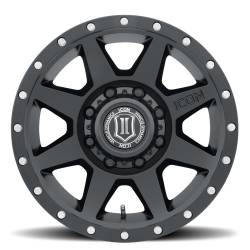 ICON Alloys - ICON Alloys Rebound HD 17x8.5 8x170 6mm Satin Black 1817858150SB - Image 1