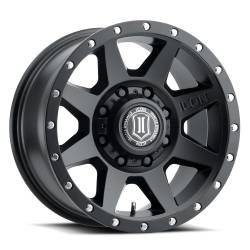 ICON Alloys - ICON Alloys Rebound HD 17x8.5 8x170 6mm Satin Black 1817858150SB - Image 3