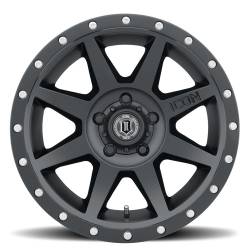 ICON Alloys - ICON Alloys Rebound 17x8.5 5x5.5 0mm Satin Black 1817858547SB - Image 2