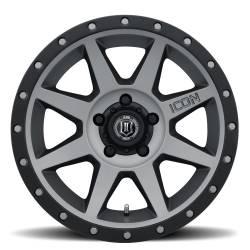 ICON Alloys - ICON Alloys 1817858547TT Rebound 17x8.5 5x5.5 0mm Titanium - Image 2