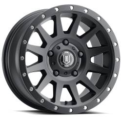 ICON Alloys - ICON Alloys 2017855557SB Compression 17x8.5 5x150 25mm Satin Black - Image 2