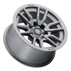 ICON Alloys - ICON Alloys Vector 6 17x8.5 6x5.5 0mm Titanium 2417858347TT - Image 3