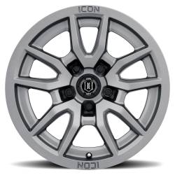 ICON Alloys - ICON Alloys Vector 5 17x8.5 5x150 25mm Titanium 2617855557TT - Image 2