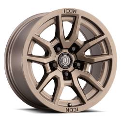 ICON Alloys - ICON Alloys Vector 5 17x8.5 5x5.0 -6mm Bronze 2617857345BR - Image 1