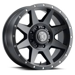 ICON Alloys - ICON Alloys Rebound 20x9 8x6.5 12mm Satin Black 1820908055SB - Image 1