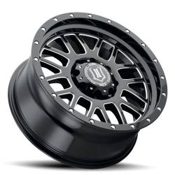 ICON Alloys - ICON Alloys Alpha 20x9 5x150 16mm Gloss Black/Milled 1220905556GBMW - Image 3