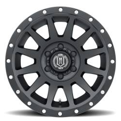 ICON Alloys - ICON Alloys Compression 18x9 5x5.0 -12mm Satin Black 2018907345SB - Image 1