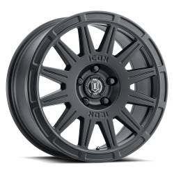 ICON Alloys - ICON Alloys Ricochet 17x8 5x100 38mm Satin Black 7017805060SB - Image 1
