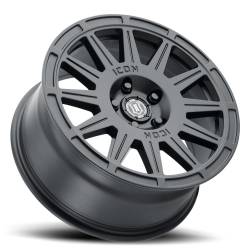 ICON Alloys - ICON Alloys Ricochet 17x8 5x100 38mm Satin Black 7017805060SB - Image 3