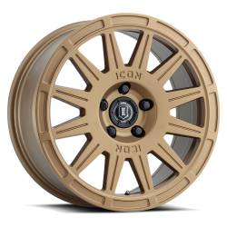 ICON Alloys - ICON Alloys 7017805060SG Ricochet 17x8 5x100 38mm Satin Gold - Image 1