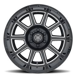 ICON Alloys - ICON Alloys Recoil 20x10 5x150 -24mm Gloss Black/Milled 6220105545GBMW - Image 2