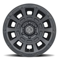 ICON Alloys - ICON Alloys Thrust 17x8.5 6x5.5 0mm Satin Black 2817858347SB - Image 2