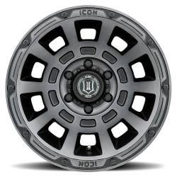 ICON Alloys - ICON Alloys 2817858347SSBT Thrust 17x8.5 6x5.5 0mm Satin Black - Image 2