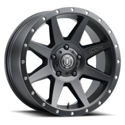 ICON Alloys - ICON Alloys Rebound 20x9 6x5.5 0mm Satin Black 1820908350SB - Image 1