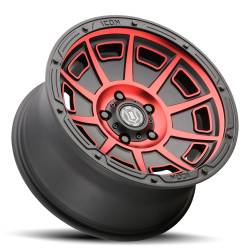 ICON Alloys - ICON Alloys Victory 17x8.5 6x135 6mm Satin Black/Red 3017856350SBRT - Image 3