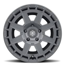 ICON Alloys - ICON Alloys Compass 17x8.5 6x135 6mm Satin Black 3217856350SB - Image 3