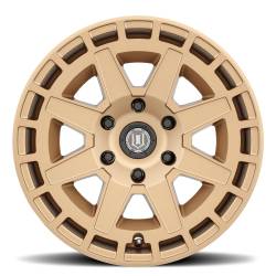 ICON Alloys - ICON Alloys Compass 17x8.5 5x5.0 -6mm Satin Brass 3217857345BS - Image 2