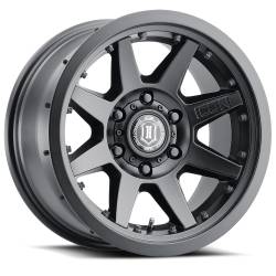 ICON Alloys - ICON Alloys Rebound Pro 17x8.5 5x5.0 -6mm Satin Black 21817857345SB - Image 4