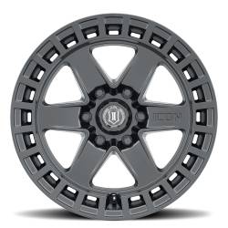 ICON Alloys - ICON Alloys Raider 17x8.5 6x5.5 0mm Satin Black 3417858347SB - Image 2