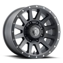 ICON Alloys - ICON Alloys 2018908055SB Compression HD 18x9 8x6.5 12mm Satin Black - Image 1