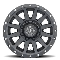 ICON Alloys - ICON Alloys 2018908055SB Compression HD 18x9 8x6.5 12mm Satin Black - Image 2