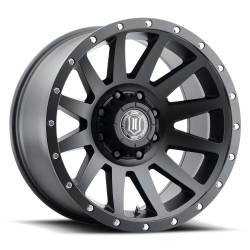 ICON Alloys - ICON Alloys Compression 20x10 8x180 -19mm Satin Black 2020108947SB - Image 1