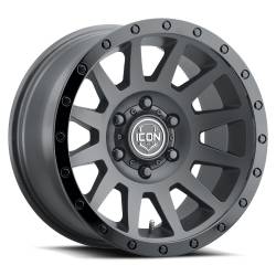 ICON Alloys - ICON Alloys Compression 17x8.5 6x135 6mm Black 2017856350DB - Image 4