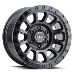 ICON Alloys - ICON Alloys Hulse 17x8.5 5x5.0 -6mm Black 8017857345DB - Image 3